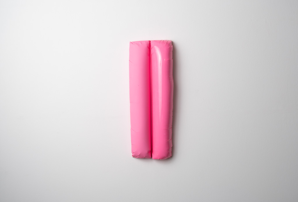 Untitled (morning light), 2025, a sculpture in plaster, acrylic, polyurethane